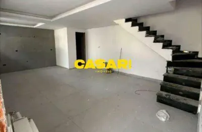 Sobrado com 3 dormitórios à venda, 83 m² - Jardim - Santo André/SP