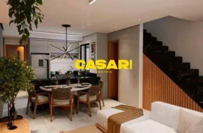 Sobrado com 3 dormitórios à venda, 140 m² - jardim bela vista - santo andré/sp