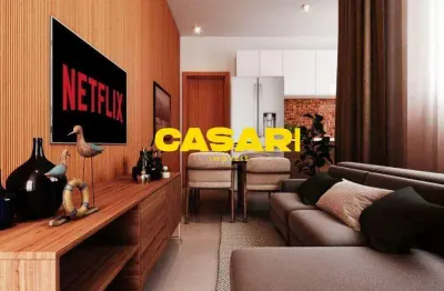 Apartamento com 2 dormitórios à venda, 93 m²- campestre - santo andré/sp