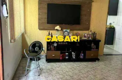 Casa com 2 dormitórios, 110 m² - vila scarpelli - santo andré/sp