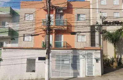 Apartamento com 2 dormitórios à venda, 46 m² - vila humaitá - santo andré/sp