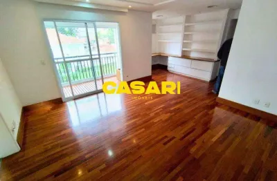 Apartamento com 2 dormitórios para alugar, 89 m² - jardim - santo andré/sp