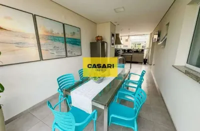 Cobertura com 2 dormitórios à venda, 137 m² - jardim do mar - são bernardo do campo/sp. ,