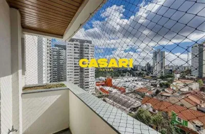 Apartamento com 4 dormitórios à venda, 140 m² - vila assunção - santo andré/sp
