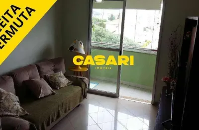 Apartamento com 2 dormitórios à venda, 61 m² - nova petrópolis - são bernardo do campo/sp