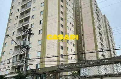 Apartamento bonito, 2 quartos, sacada, andar alto, 1 vaga livre, 56m2- assunção - sbc ( apto fica no ultimo andar) - muito silencio e reservado