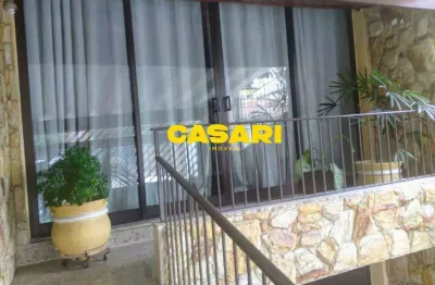 Sobrado com 3 dormitórios à venda, 267 m² - rudge ramos - são bernardo do campo/sp