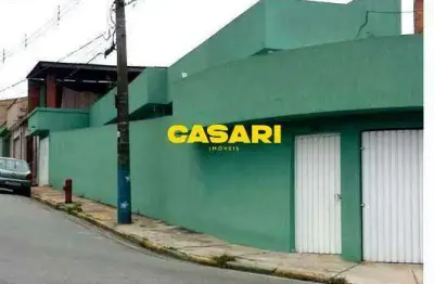 Casa com 2 dormitórios à venda no jardim do estádio, santo andré - 260 m²