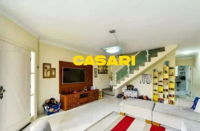 Sobrado com 3 dormitórios à venda, 215 m²- independência - são bernardo do campo/sp