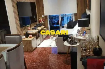 Apartamento com 2 dormitórios à venda, 60 m² - rudge ramos - são bernardo do campo/sp
