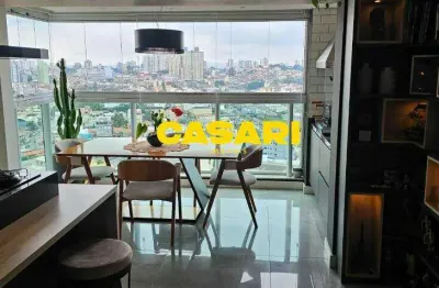 Apartamento com 2 dormitórios à venda, 83 m²- vila scapelli - santo andré/sp