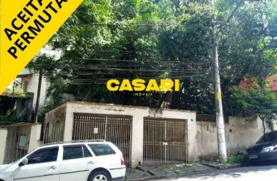 Terreno vago de 748m² à venda no centro de são bernardo do campo – uso comercial ou residencial