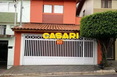 Sobrado com 3 dormitórios à venda, 174 m² - anchieta - são bernardo do campo/sp