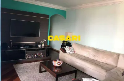Apartamento com 3 dormitórios à venda, 102 m² - centro - são bernardo do campo/sp