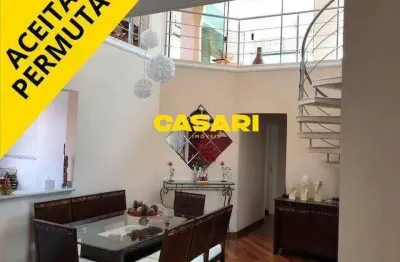 Cobertura com 4 dormitórios à venda, 399 m²- santa terezinha - são bernardo do campo/sp