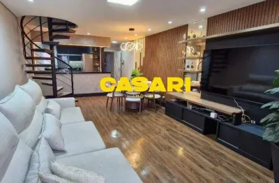 Cobertura duplex com 3 dormitórios (2 suítes) à venda – exclusividade e espaço em condomínio tranquilo