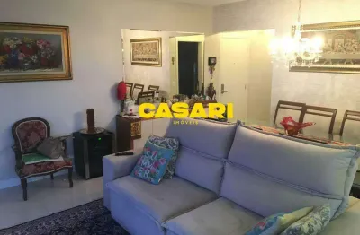 Apartamento com 3 dormitórios à venda, 116 m² - baeta neves - são bernardo do campo/sp
