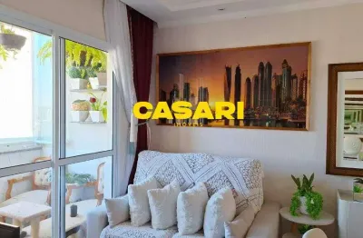 Apartamento com 2 dormitórios à venda, 59 m² - centro - são bernardo do campo/sp