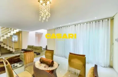 Sobrado com 3 dormitórios à venda, 239 m² - nova petrópolis - são bernardo do campo/sp