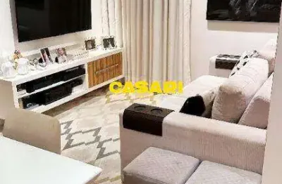 Apartamento com 2 dormitórios à venda, 77 m² - rudge ramos - são bernardo do campo/sp