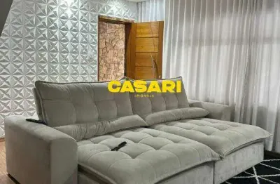 Sobrado com 3 dormitórios à venda, 150 m² - nova petrópolis - são bernardo do campo/sp