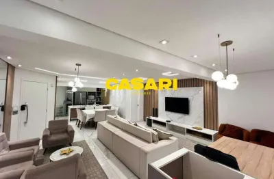Apartamento com 3 dormitórios planejados e varanda gourmet – condomínio clube em são bernardo
