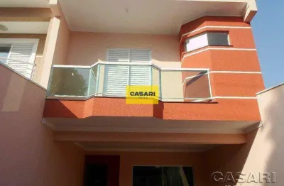 Sobrado à venda, 165 m² por r$ 932.800,00 - assunção - são bernardo do campo/sp