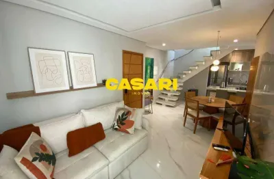 Cobertura com 3 dormitórios à venda, 134 m² por r$ 910.000,00 - centro - são bernardo do campo/sp