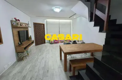 Sobrado com 3 dormitórios à venda, 160 m² - planalto - são bernardo do campo/sp