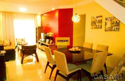 Cobertura com 3 dormitórios à venda, 220 m² - baeta neves, são bernardo do campo/sp