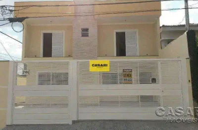 Sobrado novo com 3 suítes, 3 vagas e acabamento em porcelanato em são bernardo do campo