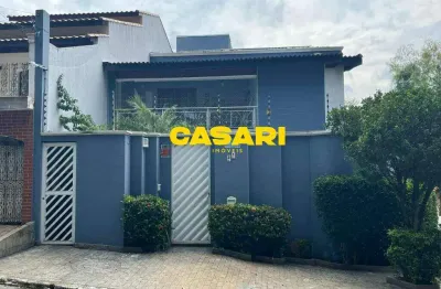 Sobrado com 3 dormitórios à venda, 370 m² - jardim hollywood - são bernardo do campo/sp