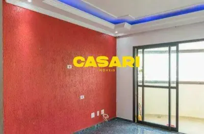 Apartamento com 3 dormitórios à venda, 105 m² - baeta neves - são bernardo do campo/sp