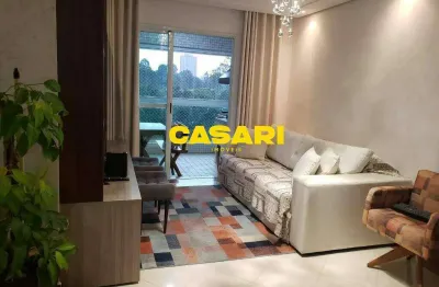 Apartamento com 3 dormitórios à venda, 130 m² - vila euclides - são bernardo do campo/sp