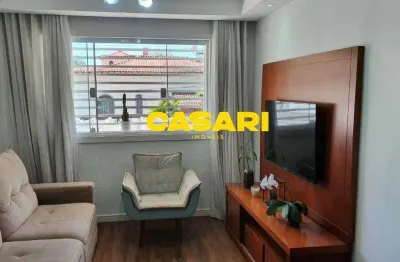 Sobrado com 3 dormitórios à venda, 185 m² - jardim do mar - são bernardo do campo/sp