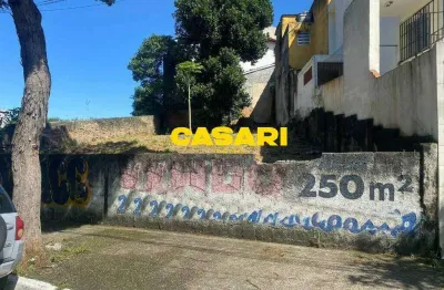 Terreno à venda, 257 m² rudge ramos - são bernardo do campo/sp