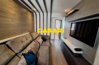 Cobertura com 2 dormitórios à venda, 126 m² - vila gonçalves - são bernardo do campo/sp