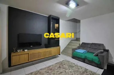 Sobrado com 3 dormitórios à venda, 168 m² - rudge ramos - são bernardo do campo/sp