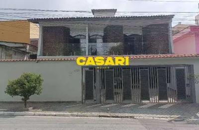 Sobrado com 4 dormitórios, 343 m² - venda ou aluguel - parque espacial - são bernardo do campo/sp