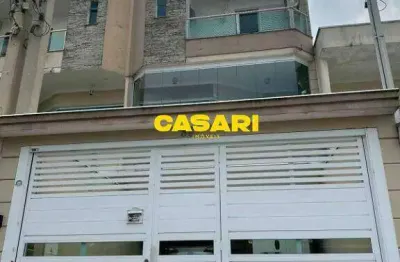 Sobrado com 3 dormitórios à venda, 218 m² - jordanópolis - são bernardo do campo/sp