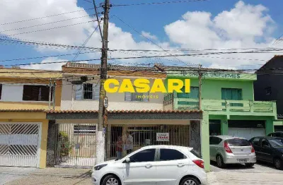 Sobrado à venda em baeta neves – 2 dormitórios, salão comercial e 2 vagas – são bernardo do campo/sp