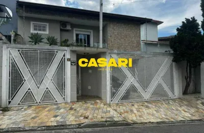 Sobrado com 4 dormitórios à venda, 325 m² - parque dos pássaros - são bernardo do campo/sp