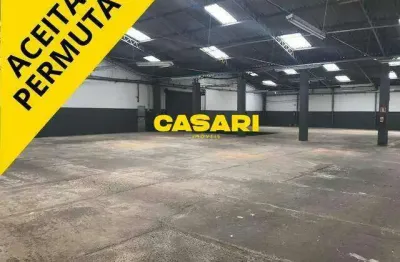 Galpão à venda com 1.678 m², docas, escritórios e 8 vagas – centro - são bernardo do campo/sp