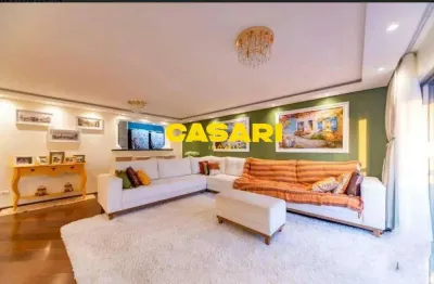 Apartamento com 4 dormitórios para alugar, 170 m²- vila assunção - santo andré/sp