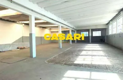 Salão para alugar, 480 m² - taboão - são bernardo do campo/sp