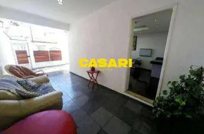 Sobrado com 4 dormitórios para alugar, 168 m² - vila assunção - santo andré/sp