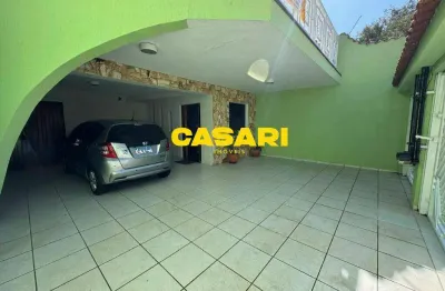 Sobrado com 4 dormitórios para alugar, 370 m² rudge ramos - são bernardo do campo/sp