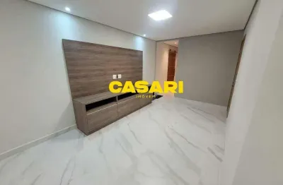 Apartamento com 3 dormitórios para alugar, 100 m² - jardim - santo andré/sp