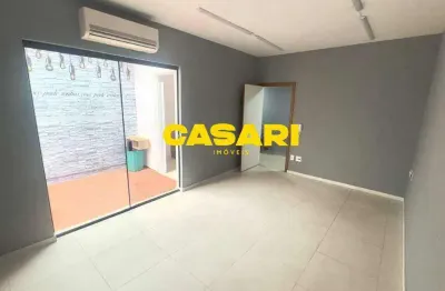 Sala para alugar, 50 m² - vila gilda - santo andré/sp