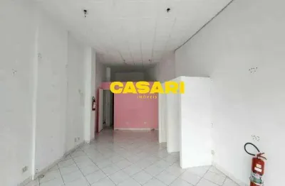 Salão comercial de 80m² para locação em rudge ramos – excelente localização